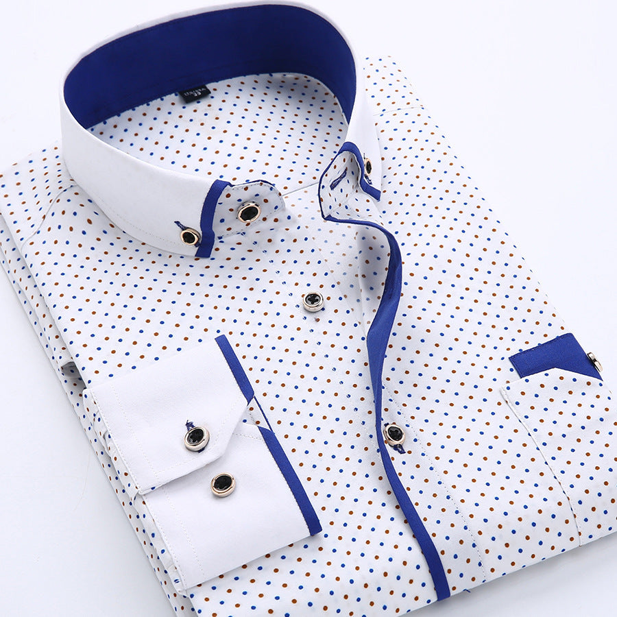 JOSE - CLASSIC SHIRT WITH FINE DETAILS