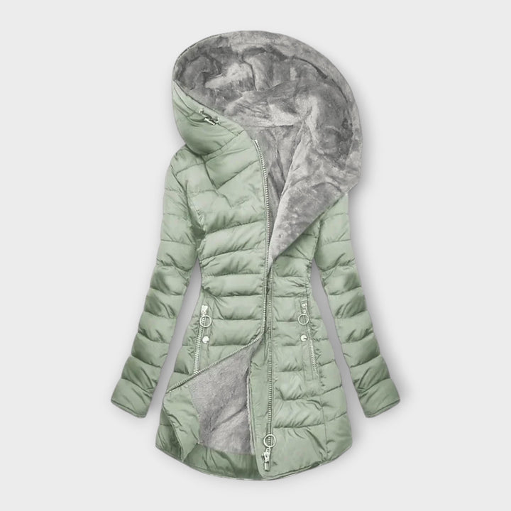 Darlene | Warm Winter Coat with Eco Fleece Lining