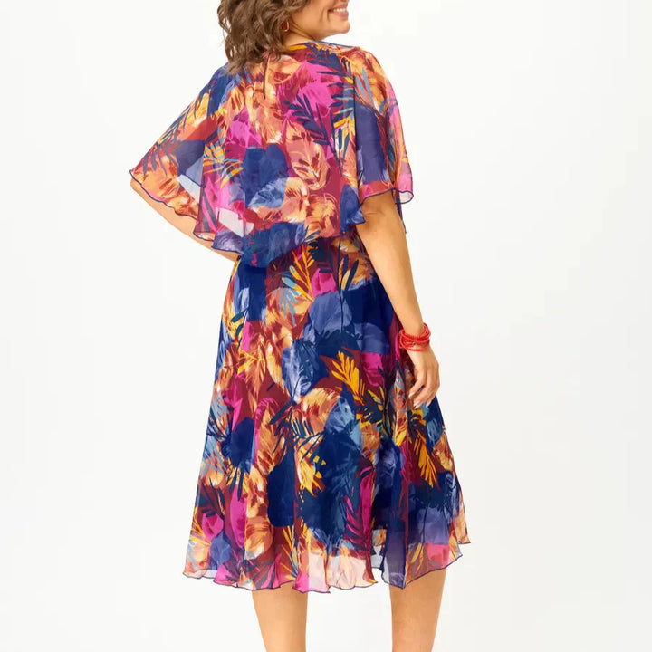 AYALA | COMFORTABLE PLUS SIZE CHIFFON DRESS