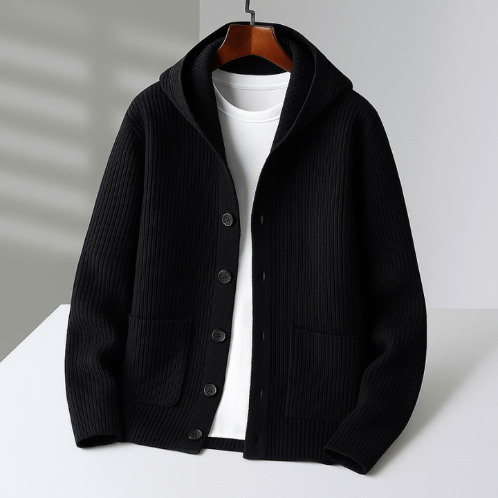 Christopher | Men’s Cardigan Classic Warm Knitwear Style