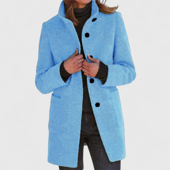Snow | Women's Coat with High Collar