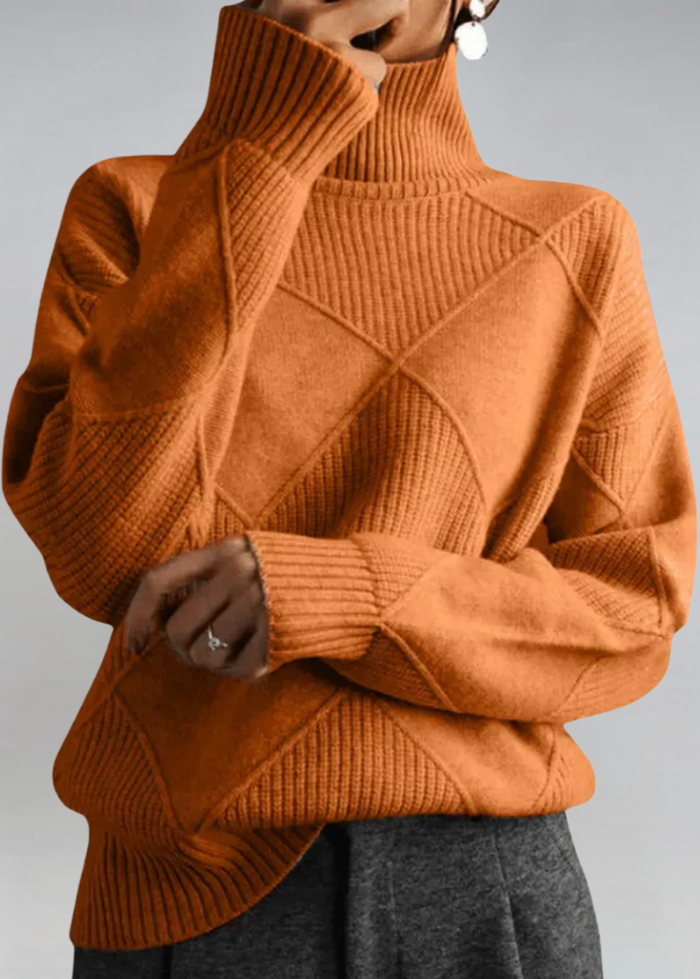 Lauren - Luxury cashmere turtleneck sweater