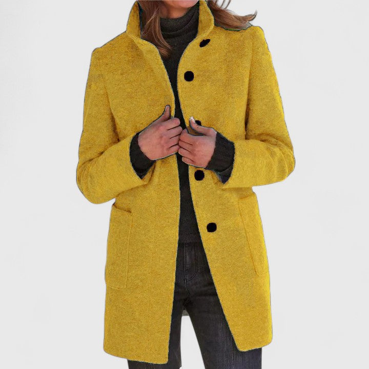Snow | Women's Coat with High Collar