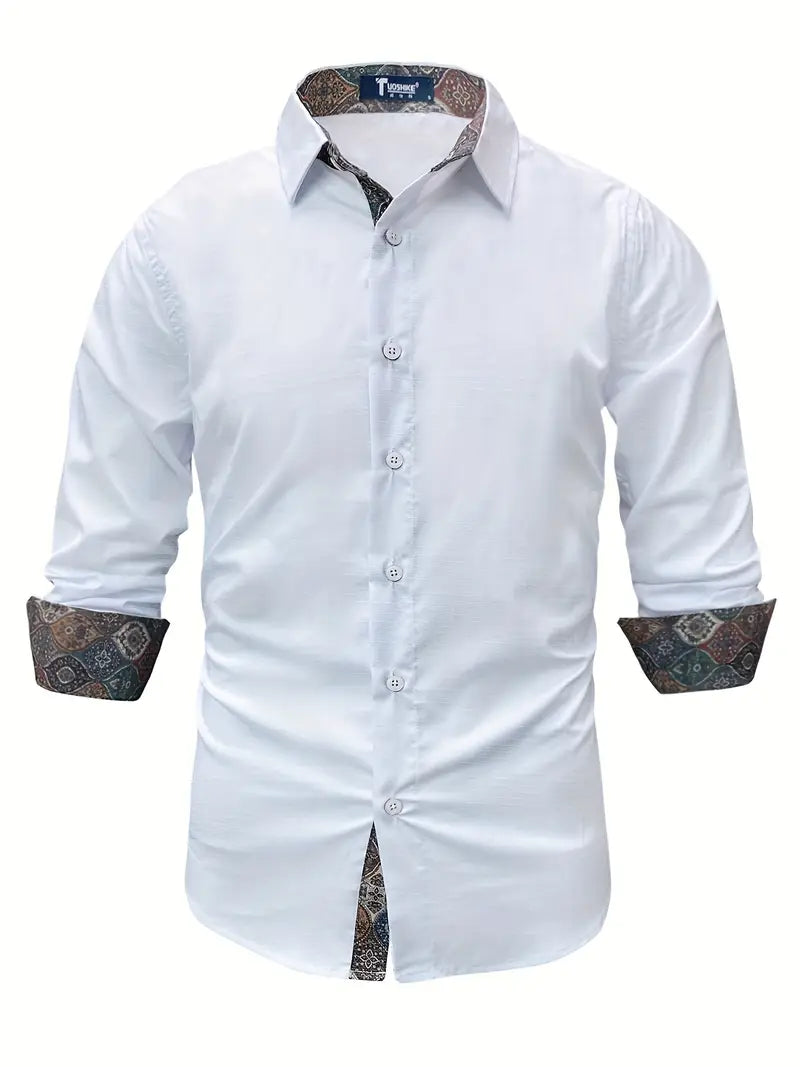 Teodoro - Long Sleeve Button Up Shirt