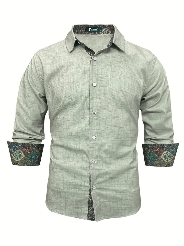 Teodoro - Long Sleeve Button Up Shirt