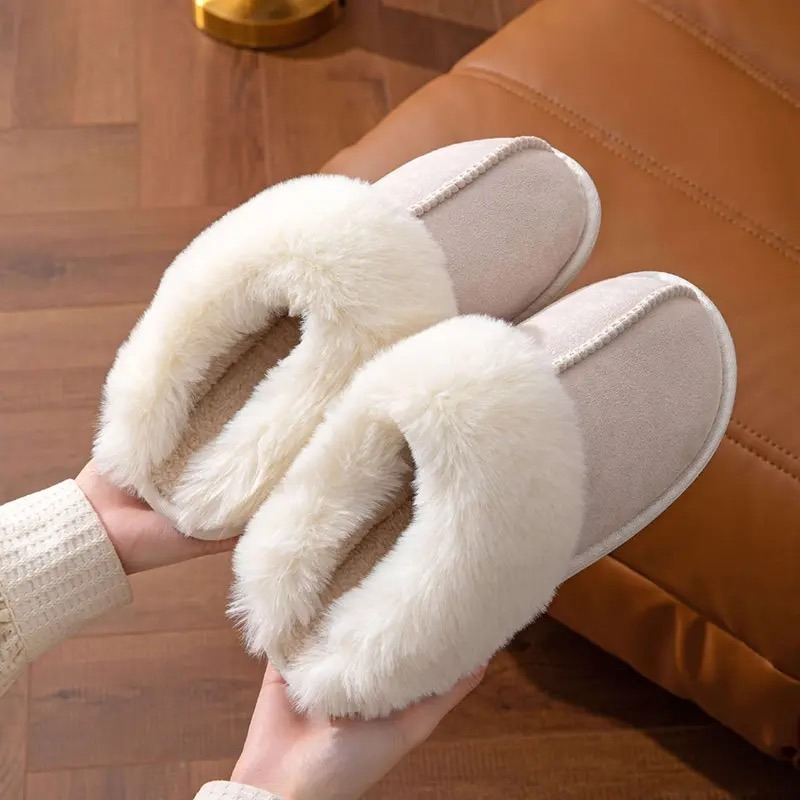 Chioma – Non-Slip Fur Slippers for Winter