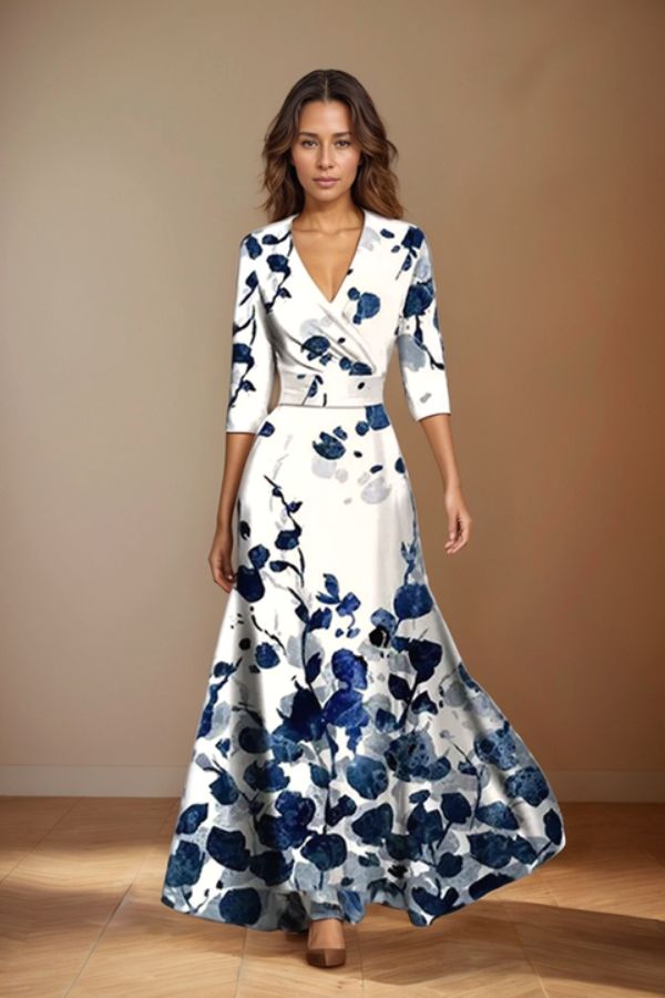 Isabella | Timeless Elegance Floral Dress