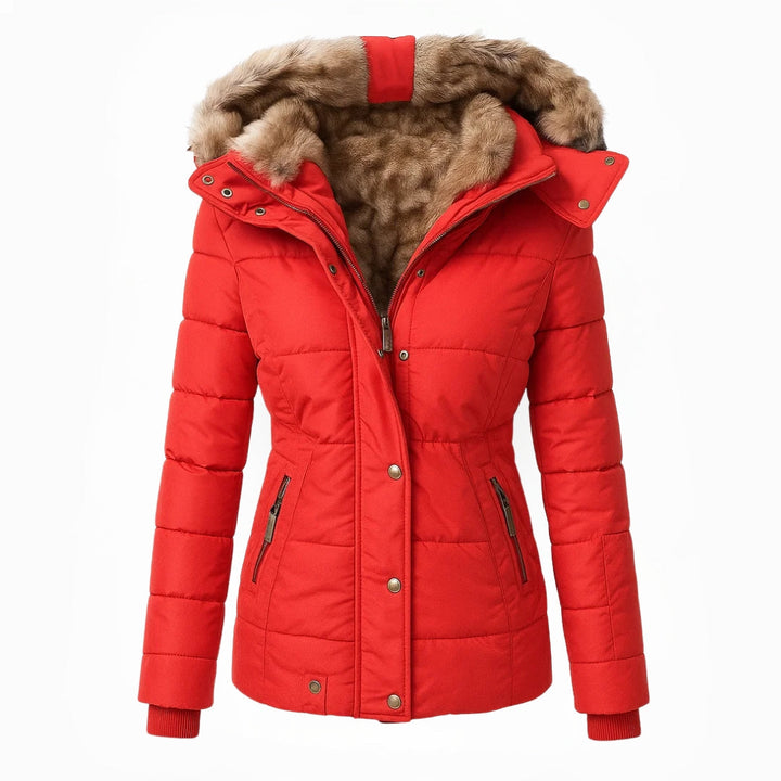 Barbra - Fur Lined Hooded Winter Coat