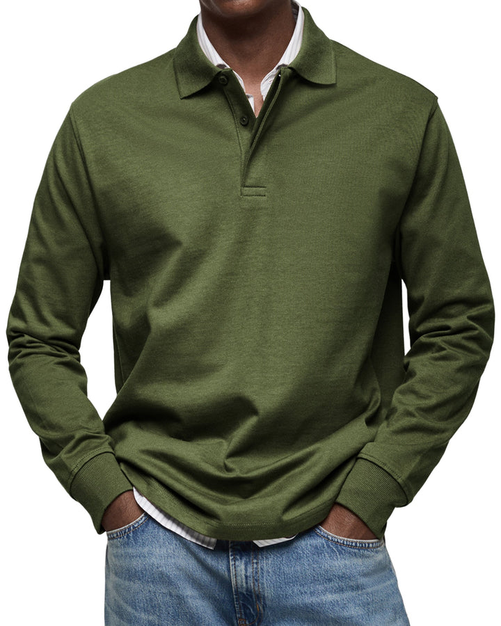 Brix | Luxury Polo with Long Sleeves