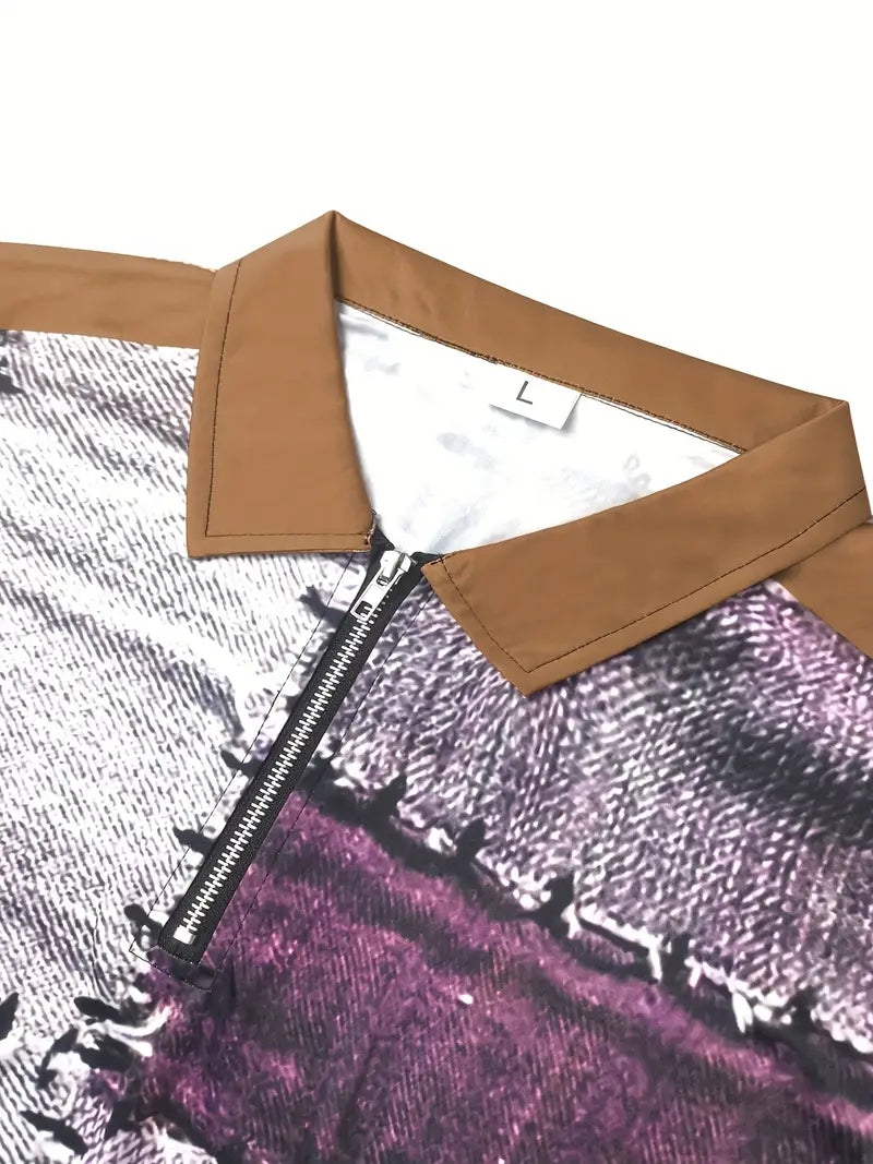 Zerem -  Long Sleeve Shirt with Zip