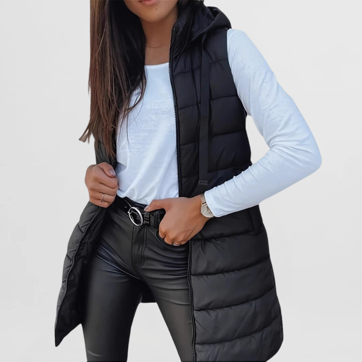 Sabrina | Lightweight Sleeveless Puffer Vest