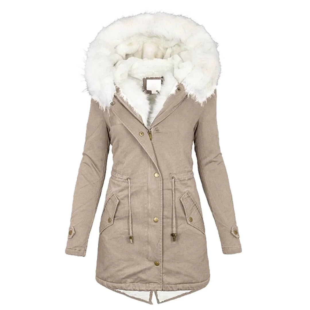 Colleen | Winter Coat with Faux Fur Lining