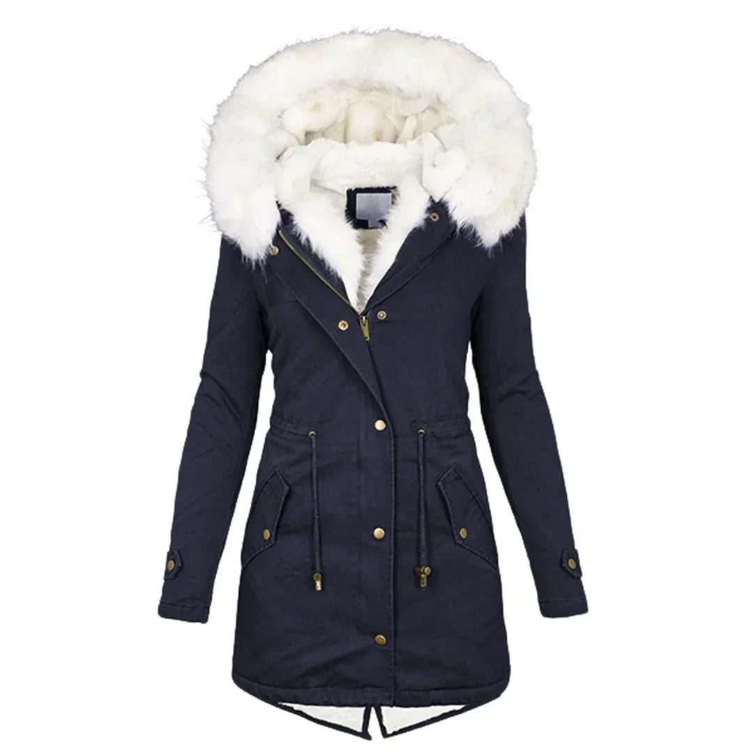 Colleen | Winter Coat with Faux Fur Lining