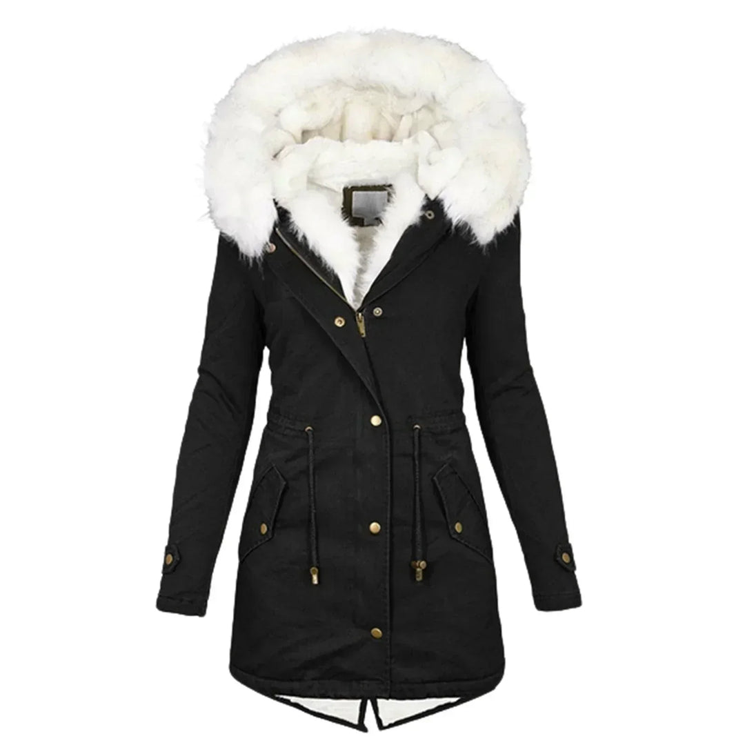 Colleen | Winter Coat with Faux Fur Lining