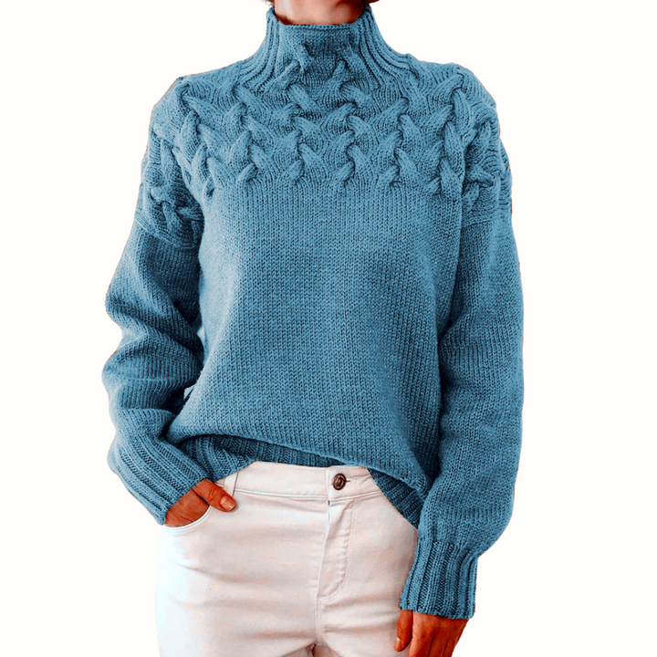 June | Elena | Warm Knitted Turtleneck
