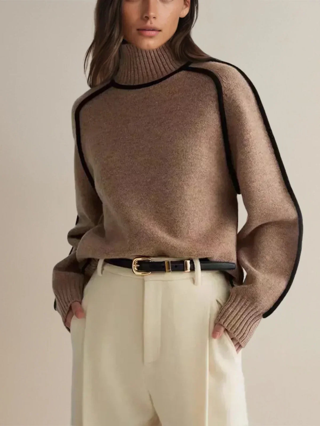 June | Donna | Elegant Turtleneck sweater