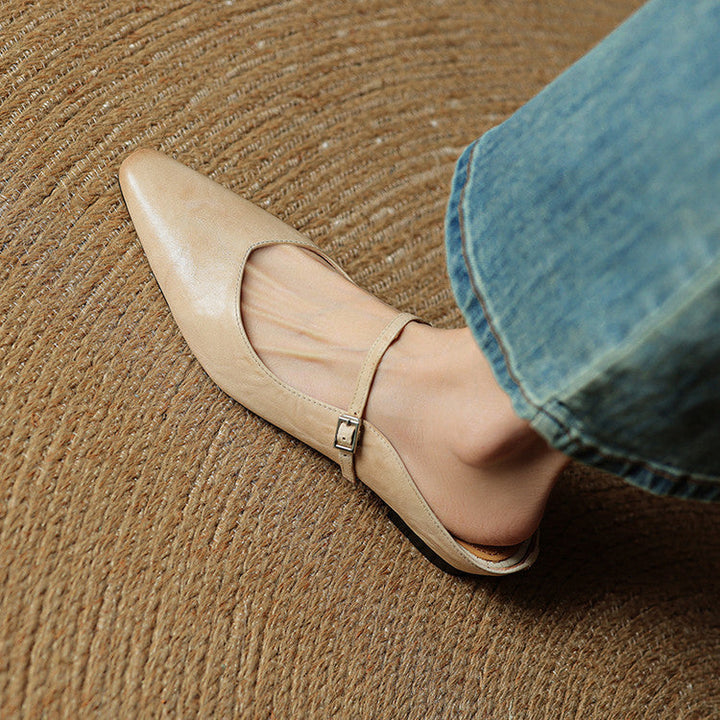 The Lenora Slip-On Mary Jane Shoes