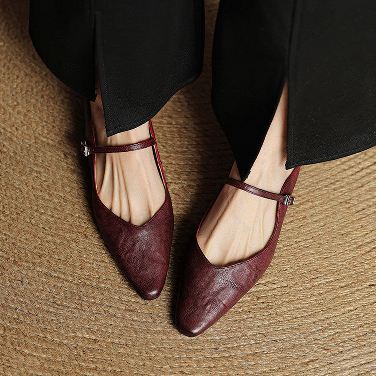 The Lenora Slip-On Mary Jane Shoes