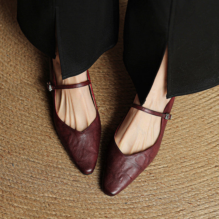 The Lenora Slip-On Mary Jane Shoes