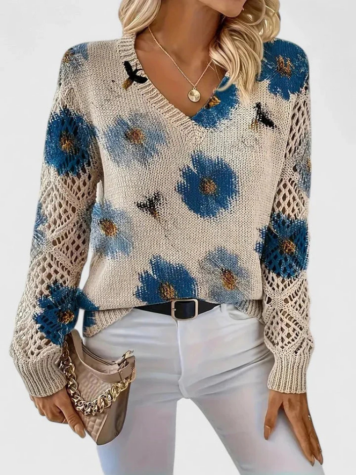 June | Jewel | Bloom Sweater