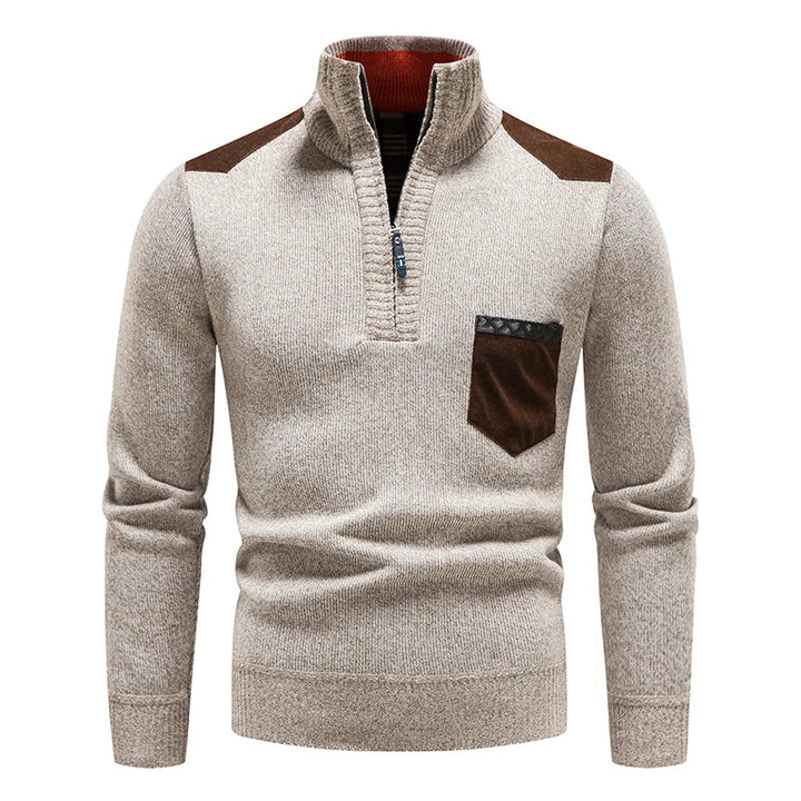 Benjamin™ | Premium Men's Fleece Sweater with Zipper