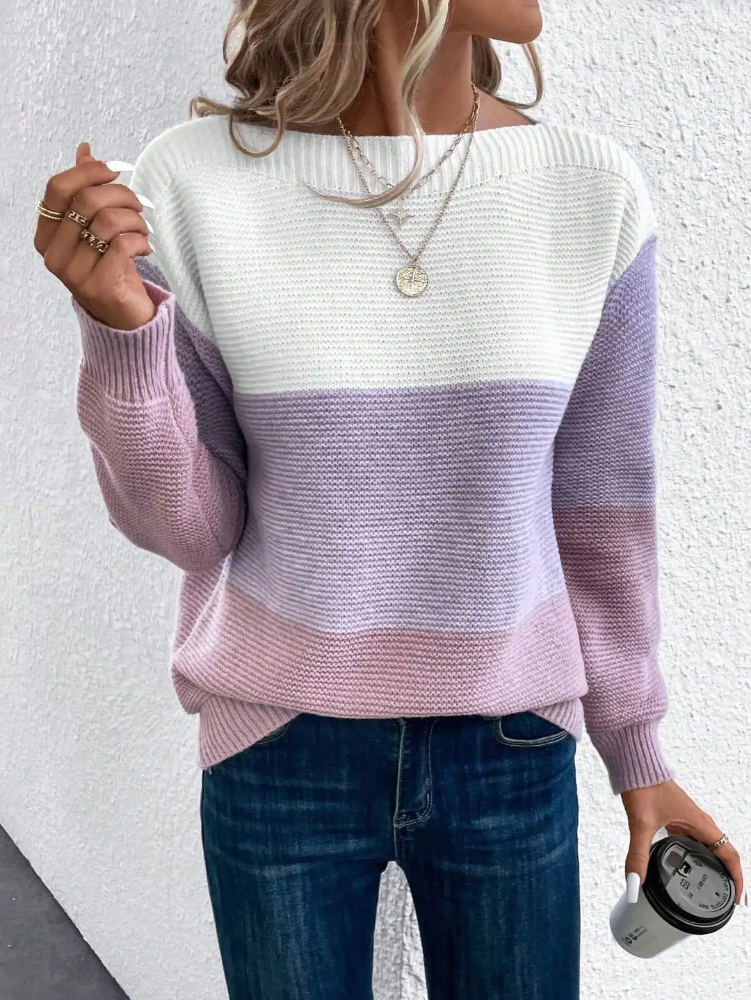June | Grace | Cozy Ombre Sweater