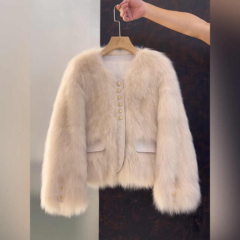 Scarlett | Elegant Faux Fur Jacket