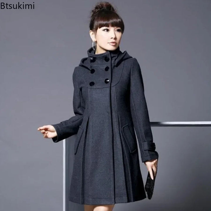Clara™ | Elegant Dress Coat