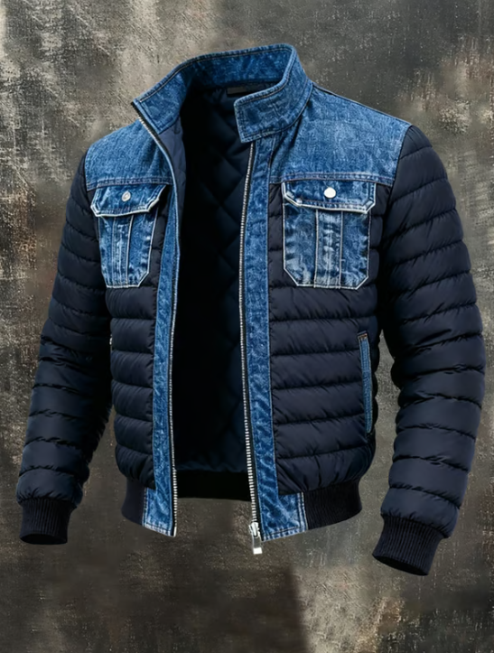 MAI | HYBRID QUILTED DENIM JACKET