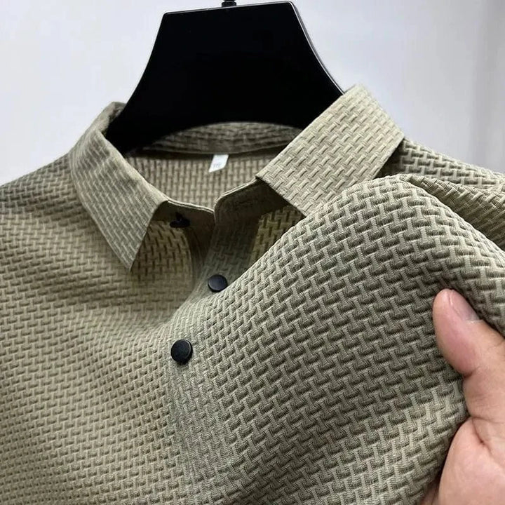 Bracciano Silk Polo Shirt