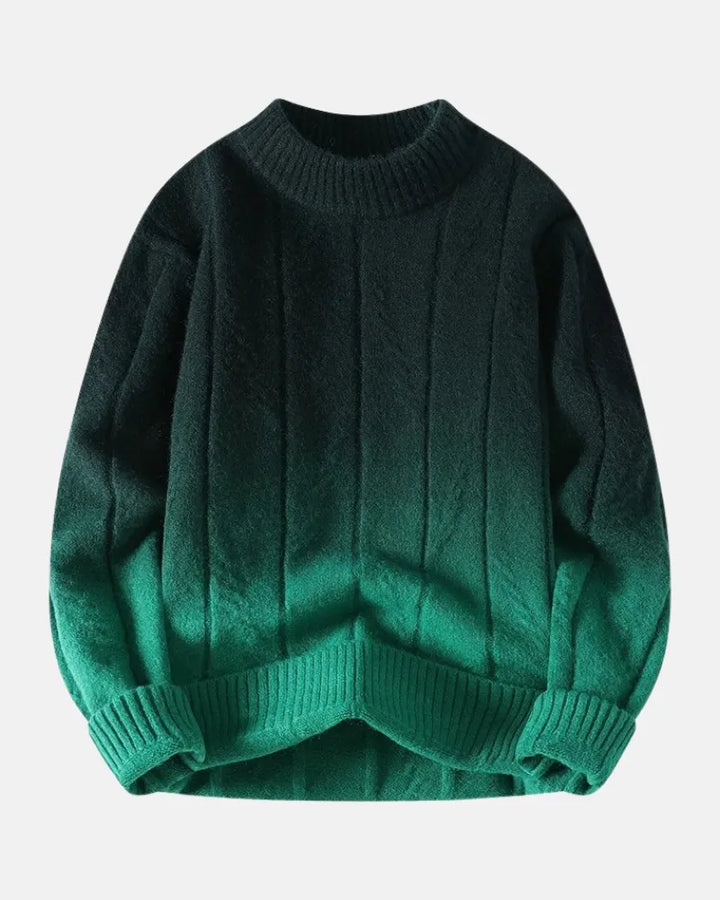 Gradient Wool Crewneck