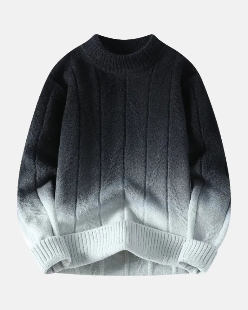 Gradient Wool Crewneck