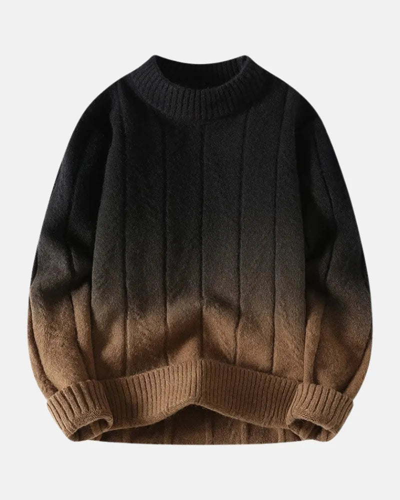 Gradient Wool Crewneck