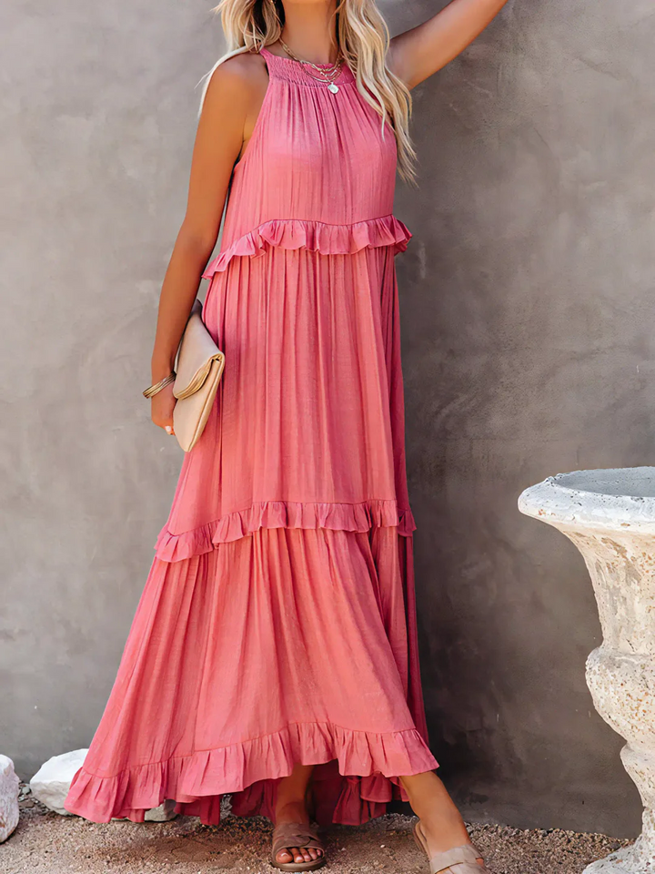 Elsie - Ruffle Maxi Dress