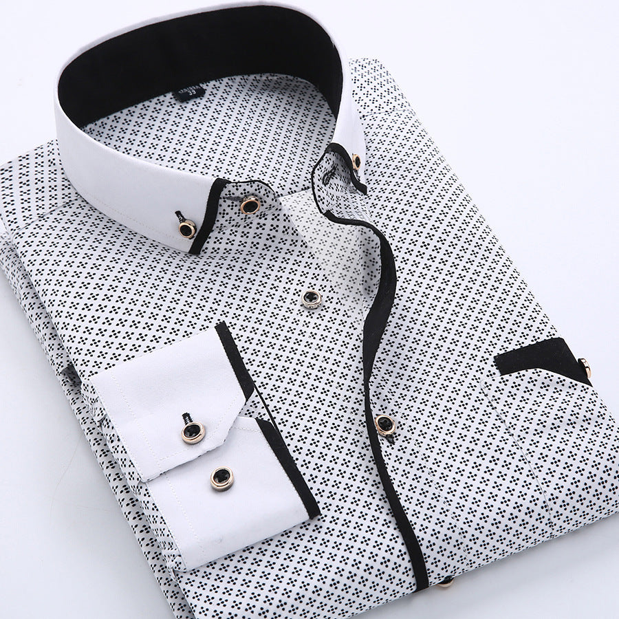 JOSE - CLASSIC SHIRT WITH FINE DETAILS
