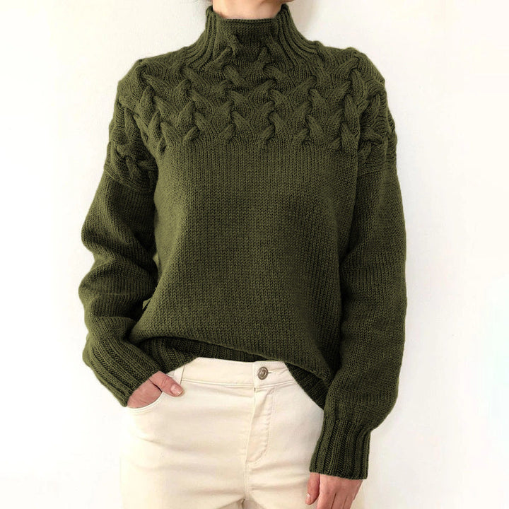 June | Elena | Warm Knitted Turtleneck