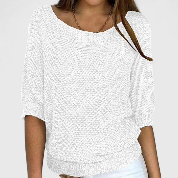June | Rachel | Effortless Knit Pullover
