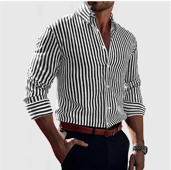 Xian | Classic Striped Shirt