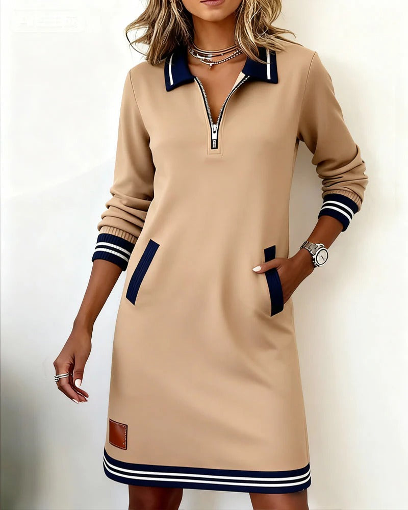 Olivia | Chic Long Sleeve Dress