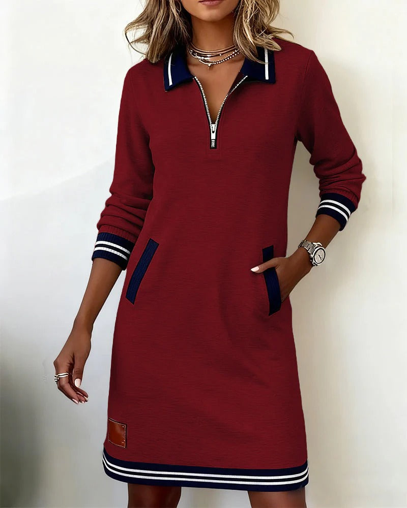 Olivia | Chic Long Sleeve Dress