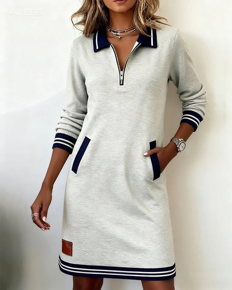 Olivia | Chic Long Sleeve Dress