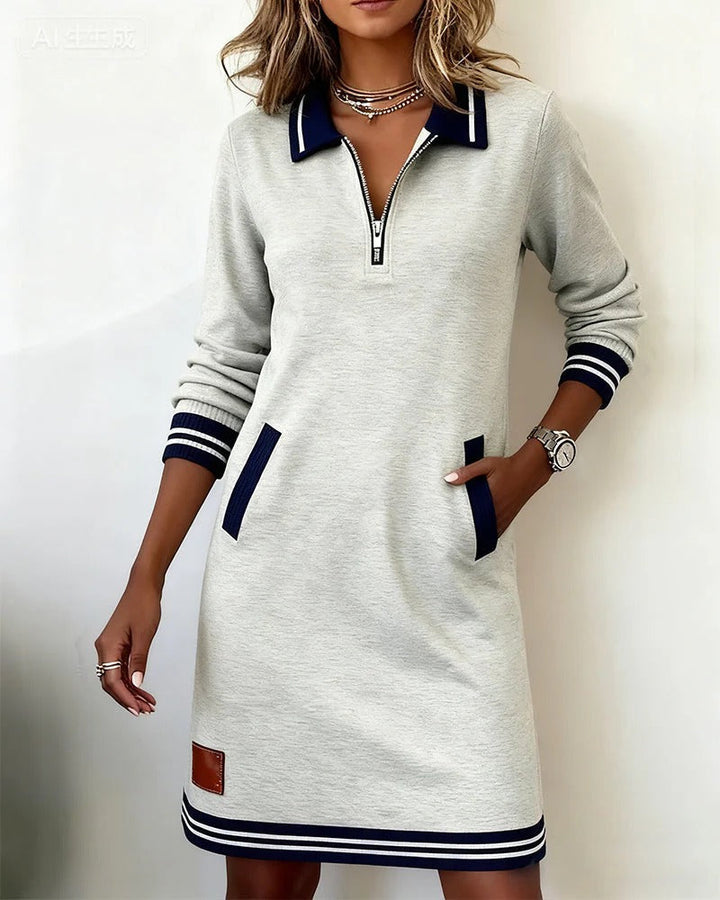 Olivia | Chic Long Sleeve Dress