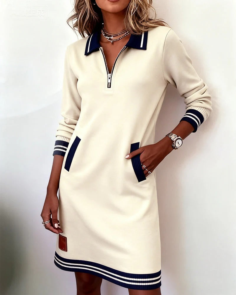 Olivia | Chic Long Sleeve Dress
