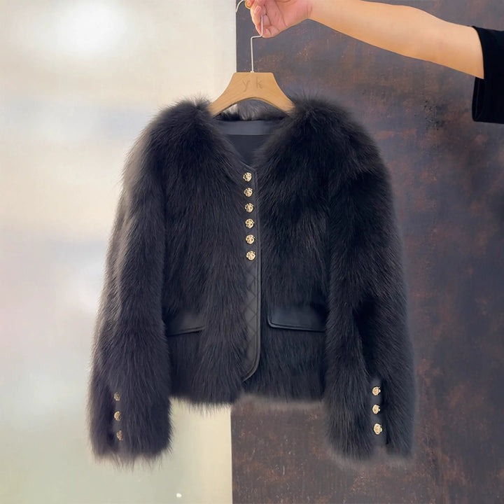 Scarlett | Elegant Faux Fur Jacket
