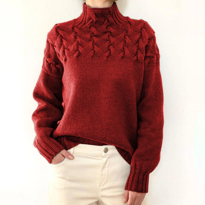 June | Elena | Warm Knitted Turtleneck