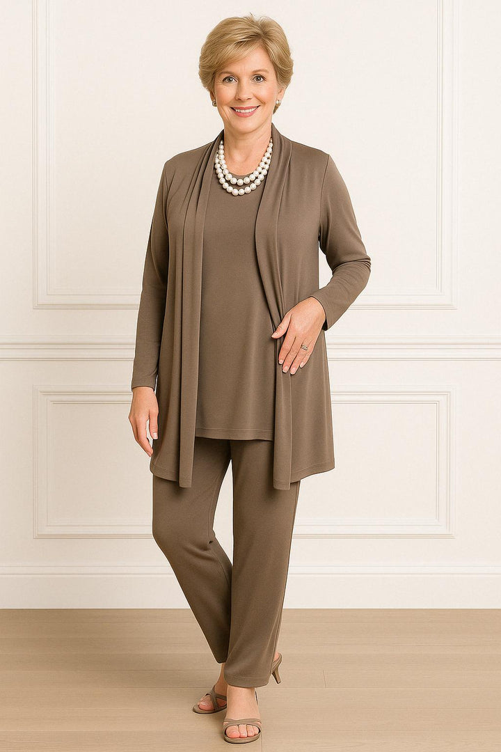 Rosy Cardigan- Top & Pants Set