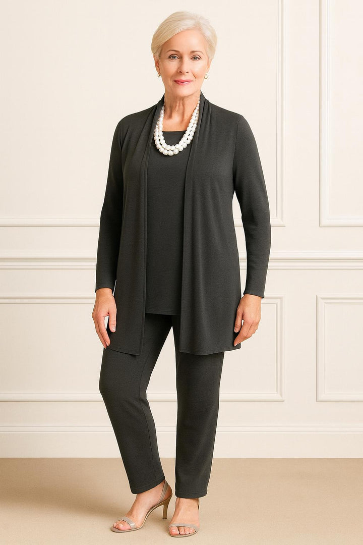 Rosy Cardigan- Top & Pants Set