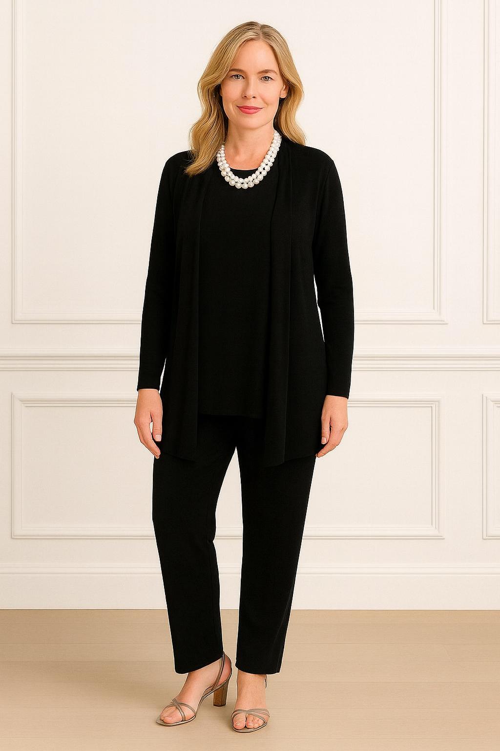 Rosy Cardigan- Top & Pants Set